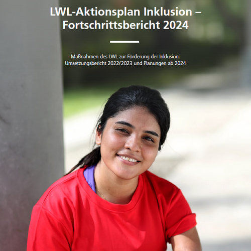 Titel des LWL-Fortschrittsberichts Inklusion 2024